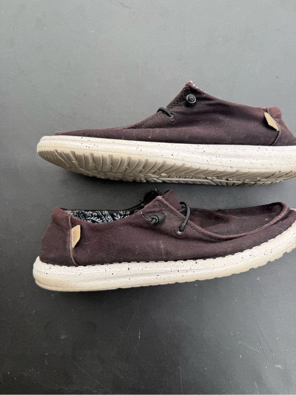 Hey Dude Slip-On Loafers in Dark Brown